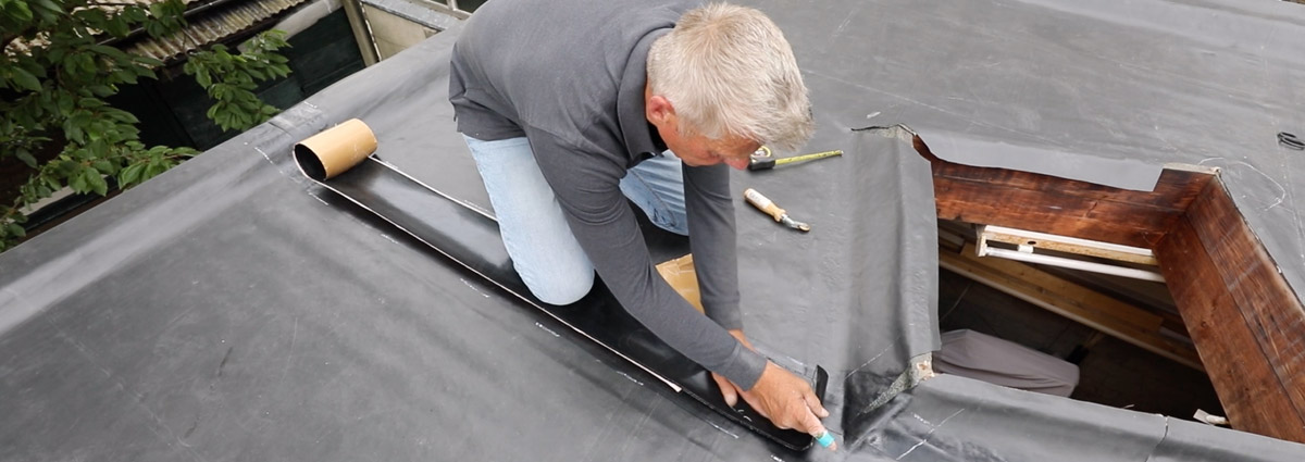 EPDM lange naad verbinding