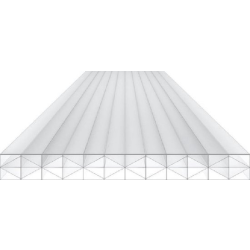 16mm polycarbonaat x-versterkt
