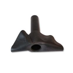 EPDM regenwaterafvoer 63mm, 60 lang en met EPDM folie slabbe
voorzijde