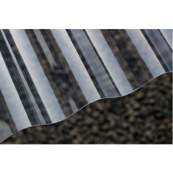 Polycarbonaat golfplaat enkelwandig helder type F 177/51