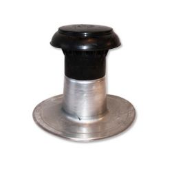 Ontluchting enkelwandig rond 50-60mm