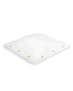 Lichtkoepel acrylaat opaal driewandig