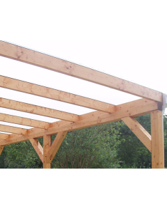 Overkapping pakket Budget 350 cm breed